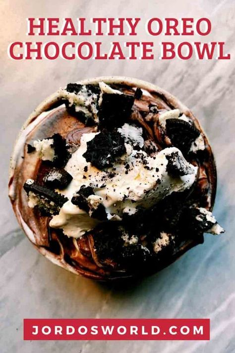 Healthy Dessert Parfait, Oreo Protein Recipes, Oreo Yogurt Dessert, Oreo Dessert Healthy, Healthy Oreo Recipes, Macro Friendly Dessert Recipes, Oreo Overnight Oats Healthy, Protein Parfait Recipes, Healthy Oreo Dessert