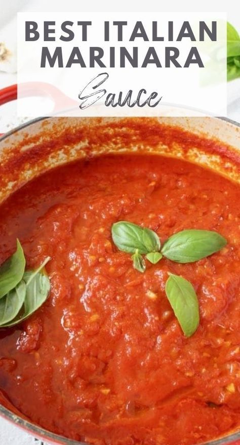 Natashas Kitchen Recipes Marinara Sauce, Fettucini Marinara Recipe, The Best Tomato Sauce, Best Authentic Italian Spaghetti Sauce, Best Italian Marinara Sauce, Italian Marinara Sauce Recipe, Rustic Marinara Sauce, How To Make Marania Sauce, Traditional Italian Sauce