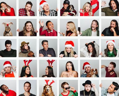 Brady Bunch Photo Ideas, Work Christmas Card Photo Ideas, Office Christmas Card Photo Ideas, Office Holiday Card Photo Ideas, Funny Holiday Cards Photo Ideas, Wedding Photo Box, Holiday Card Pictures, Christmas Marketing, Company Christmas Cards