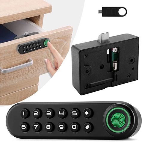 Diy Wooden Furniture, Biometric Lock, Keyless Locks, Drawer Lock, Usb Keys, Privacy Lock, Digital Door Lock, Cabinet Lock, Fingerprint Lock