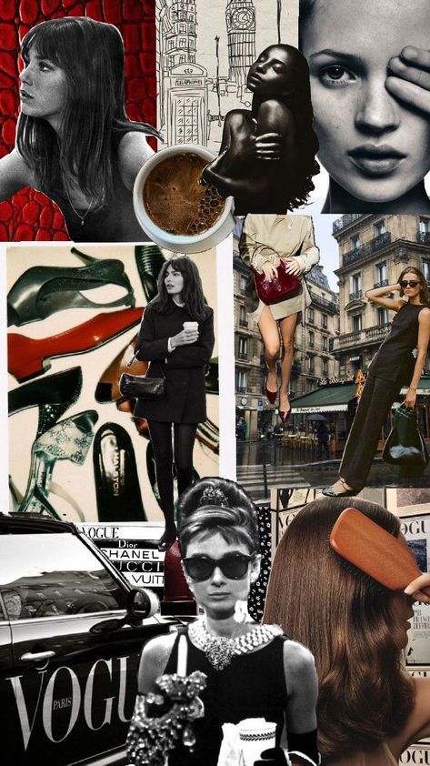 #vintage #clasic #femenine #retro #red #aesthetic #moodboard #fashion #vogue Retro Red Aesthetic, Red Aesthetic Moodboard, Moodboard Fashion, Vogue Vintage, Fashion Vogue, Aesthetic Moodboard, Vintage Vogue, Red Aesthetic, Mood Board