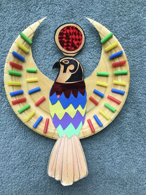 Ancient Egyptian Crafts, Egyptian Activities For Kids, Egyptian Art Projects, Egyptian Art For Kids, Egyptian Crafts For Kids, Egyptian Activities, Egyptian Falcon, Camel Craft, Ancient Egypt Crafts