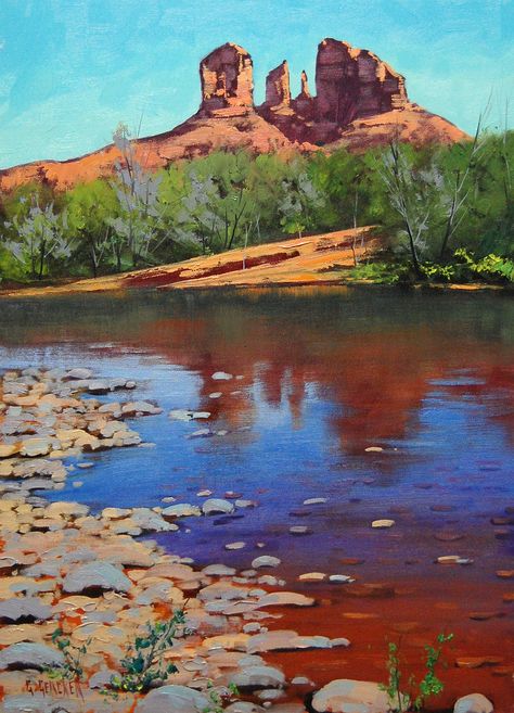 Colorado desert river by artsaus on DeviantArt Desert River, Colorado Desert, Graham Gercken, Background References, Website Link, Print Store, My Website, Monument Valley, Evolution