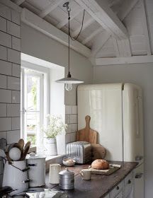 Seaside Cottage Kitchen, Industrial Cottage Kitchen, Industrial Cottage Style, Seaside Cottage Interior, Small Cottage Interiors, Industrial Cottage, Seaside Kitchen, Oyster Catcher, Unfitted Kitchen