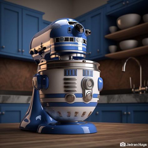 Star Wars Kitchen, Stand Mixers, Star Wars Room, Star Wars Decor, Bb 8, Kitchen Mixer, Disney Home, Cool Inventions, Dream House Decor