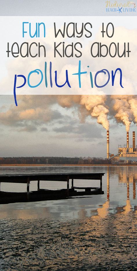 Pollution And Conservation Third Grade, Light Pollution Project, Kids Environmental Activities, Water Pollution Activities For Kids, Environmental Activities For Kids, Pollution Activities For Kids, Air Pollution Project, Clock Activity, Earth Day Ideas