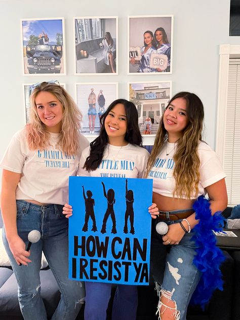 Kappa Kappa Gamma Bid Day Themes, Twins Big Little Reveal, Mamma Mia Big Little Reveal, Mama Mia Big Little Theme, Big Little Twins Reveal, Mamma Mia Big Little Theme, Twin Big Little Reveal, Creative Big Little Reveal Themes, Big Little Reveal Themes Twins