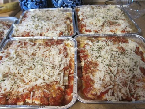 Meals To Take To Someone, Meal Train, Meal Train Recipes, Baked Ziti, Freezer Meal, Freezer Cooking, Make Ahead Meals, Food To Go, Frozen Meals