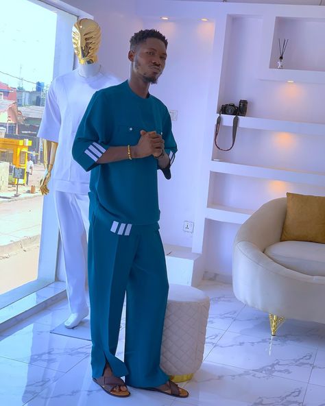 🍭 color of sweetness Men Latest Fashion Clothing, Latest Design For Men, Senator Designs, Yomi Casual, Dress Styles For Men, Senator Wear, Senator Styles For Men, Man Dress Design, African Dress Styles