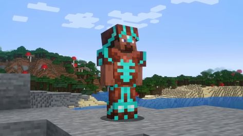 Here's a new trailer of the upcoming Minecraft Trails & Tales update showing off the new Armor Trims feature. Minecraft Armor Trim Designs, Minecraft Armor Trims, Minecraft Armor, Minecraft 1, New Trailers, Sandbox, Around The Corner, Archaeology, Game Design