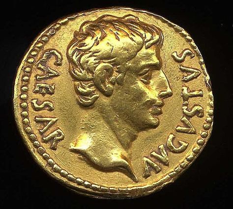 Augustus Augustus Caesar, Imperiul Roman, Gold Gallery, Treasure Coin, Ancient Roman Coins, Coin Art, Gold And Silver Coins, Julius Caesar, Antique Coins