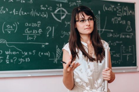 School Teacher Photo, Teacher Photo Pictures, Pictures Of Teachers Teaching, Woman Teacher, Teacher Teaching, Teacher Pose, Teacher Teaching In Classroom Picture, Teacher Pics, Teachers Teaching In Classroom