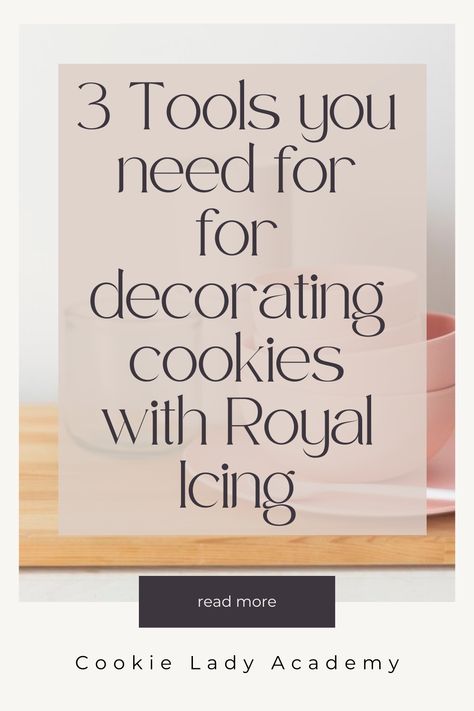 These 3 $10 tools are worth every penny if you're learning to decorate royal icing cookies. And you can snag them off Amazon! Royal Icing Tools Decorating Supplies, Royal Icing Tools, How To Decorate Cookies With Royal Icing, Royal Icing Cookies For Beginners, Decorating Cookies With Royal Icing, Icing Cookies Tutorial, Cookie Decorating Tools, Icing Tools, Home Bakery Business