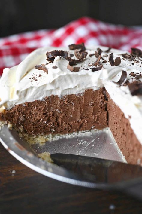 Chocolate Pie With Cream Cheese, Chocolate Cream Pie From Scratch, Chocolate Cream Pie With Pudding, Chocolate Cream Pies, Chocolate Cream Pie Easy, Pie Night, Easy Pies, Christmas Pies, Easy Cream Pie