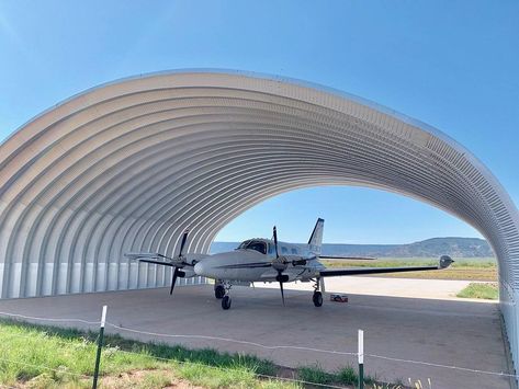 Jon W. - Conchas, NM - Airplane Hangar - S35-16x40 | Flickr Airplane Hanger Homes, Plane Hangar, Hanger Homes, Airplane Hanger House, Airplane Hanger, Hangar House, Hangar Homes, Hangar Design, Architectural Wall Panel