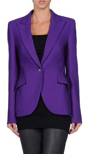 purple blazers Purple Blazer Outfit, Party Wear Blazers, Womens Red Blazer, Light Pink Blazers, Hot Pink Pants, Black Slim Pants, Hot Pink Shirt, Purple Blazers, Purple Blazer