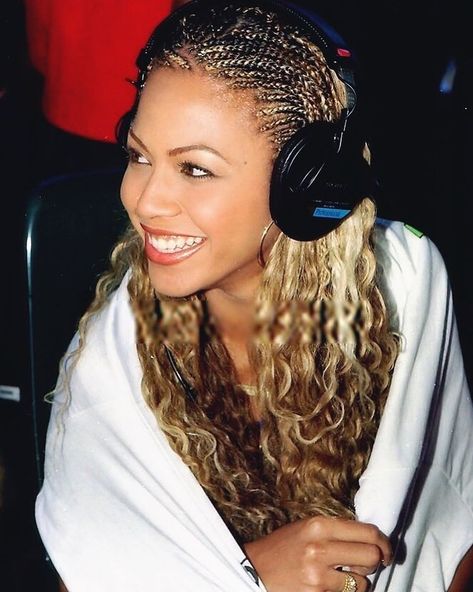 Young Beyonce, 2000s Y2k Fashion, Y2k Fashion, Beyonce, Ideas Style, Home Ideas, Braids, Style Inspiration, Hair