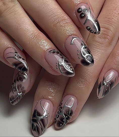 2d Nail Art, Nail Design 2023, Nail Nail Designs, 2023 Nail, Nail Acrylic, Pretty Gel Nails, Design 2023, Flower Nail, Nail Nail