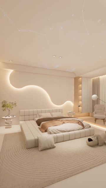 Family Bedroom Ideas, Large Bedroom Decorating Ideas, Luxury Teen Bedroom, Dream Rooms For Adults, Bubble Bedroom, Bedroom Lighting Ideas Ceiling Small Rooms, Small Luxury Bedroom, Modern Teen Bedroom, Bubble Bed