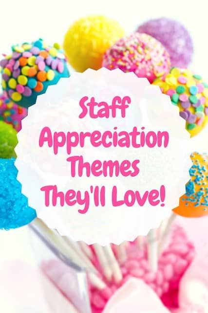 Treat your staff to an appreciation event they'll love with one of these fantastic theme ideas! Associate Appreciation, Office Morale, Pto Teacher Appreciation, Employee Appreciation Week, Appreciation Week Themes, Appreciation Themes, Teacher Appreciation Week Themes, Employee Appreciation Ideas, Work Appreciation