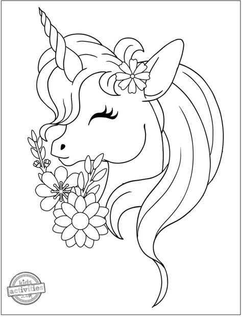 6 Amazing Unicorn Coloring Pages for Kids - Free to Download & Print! Unicorn Coloring Pages For Kids, Kids Printable Coloring Pages, Free Kids Coloring Pages, Adults Coloring, Unicorn Printables, Colouring Sheets, Unicorn Coloring, Unicorn Colors, Unicorn Coloring Pages