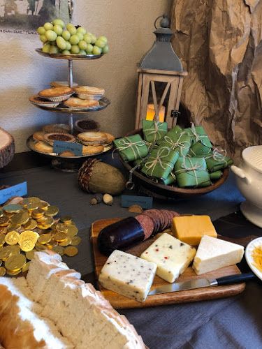 Lord of the Rings - One Party to Rule Them All | Collecting the Moments Lotr Themed Birthday, Middle Earth Party Decorations, Lord Of The Rings Marathon Ideas, The Hobbit Party Decorations, Tolkien Themed Party, The Hobbit Decorations, Lord Of The Rings Party Food Ideas, Hobbit Dinner Party Decor, Hobbit Picnic Party