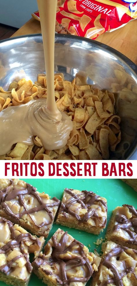 Birthday Treats For A Crowd, Easy Treats For Work, Easy Bar Recipes For A Crowd, Fun Snack Ideas For Adults, Easy Dessert Bars For A Crowd Simple, Fritos Sweet And Salty, Fun Finger Desserts, Dessert For Coworkers, Sweet Treats For A Crowd