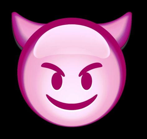 Devil Emoji, Devil Horns, Emoji Wallpaper, Piggy Bank, Pink, Quick Saves, Art