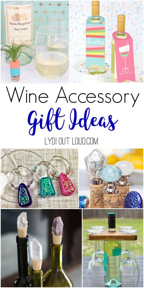 Diy Wine Accessories, Wine Lover Gift Ideas, Wine Gifts Ideas, Wine Gifts Diy, Wine Accessories Gift, Beer Tote, Wine Presents, Unique Wine Gifts, Wine Making Process