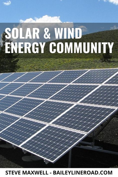 #Solar and wind energy systems can be your ticket to freedom, and my online #energy community is empowering ordinary people to make the break from grid power. Solar Battery Bank, Solar Energy For Home, Solar Power Panels, Solar Energy Panels, Battery Bank, Solar Electric, Solar Projects, Solar Technology, Solar Installation