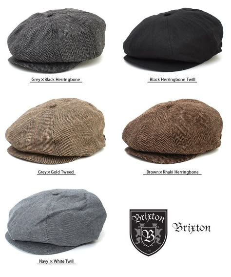 Brixton Brood Cap Types Of Mens Hats, Mens Fashion Retro, Mens Hats Fashion, Mens Casual Outfits Summer, Mens Hats, Classy Outfits Men, Dope Outfits For Guys, Hats Fashion, Casual Leather Shoes