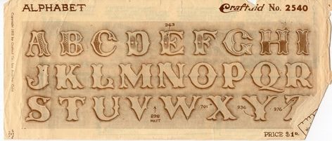 Western Font Alphabet, Leatherworking Projects, Western Alphabet, Lettering Templates, Leather Stamping, Art Lettering, Leather Patterns, Leather Tooling Patterns, Tooling Patterns