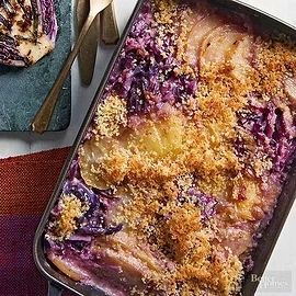 Cabbage & Potato Gratin Best Scalloped Potatoes, Cabbage And Potatoes, Healthy Casserole Recipes, Shredded Cabbage, Scalloped Potatoes Cheesy, Scalloped Potato Recipes, Avocado Dressing, Potato Gratin, Baked Casserole