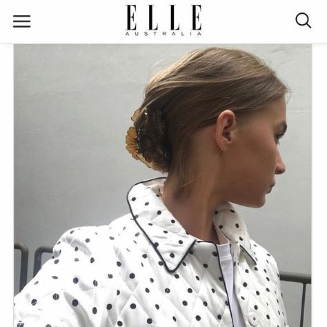 hanks to @elleaus 🍒 Danish Hair, Acne Sweater, Danish Fashion, Vintage Hair Accessories, Copenhagen Fashion, Copenhagen Style, Copenhagen Fashion Week, Good Hair Day, Beauty Tutorials