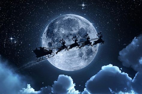 Free Christmas Games, Štědrý Den, Santa Tracker, Cold Moon, Santa And His Reindeer, Christmas Sleigh, Montage Photo, Twas The Night, Merry Christmas To All