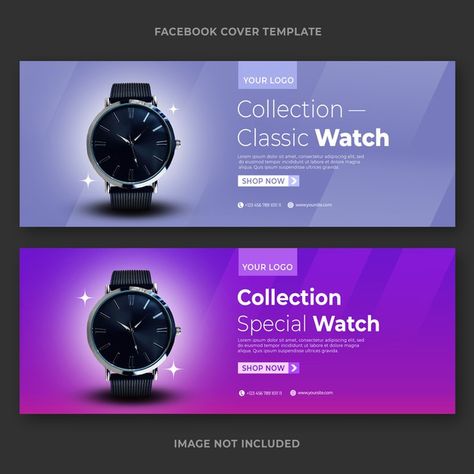 Site Banner Design, Watch Banner, Technology Banner, Site Banner, Product Banner, Adobe Photoshop Design, Banner Design Inspiration, Photoshop Design Ideas, Facebook Cover Template