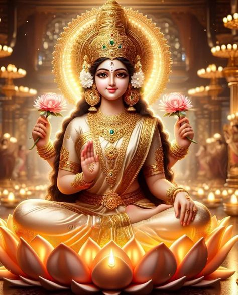 Lakshmi Photos, Asian Style Art, Ganpati Bappa Wallpapers, Photoshop Design Ideas, Lakshmi Images, Beautiful Angels Pictures, Indian Goddess, Lord Vishnu Wallpapers, Goddess Artwork