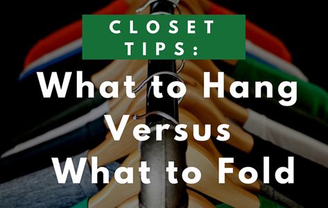 Which Clothes To Hang And Fold, Best Way To Hang Pants In Closet, Closet Tips, Deep Closet, Hanging Pants, Pant Storage, Trailer Camping, Womens Closet, Bedroom Style