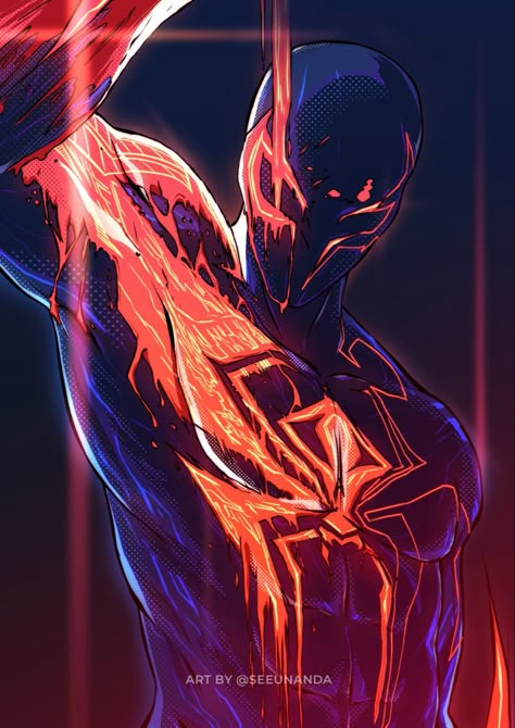 Miguel O Hara Spiderman, Spiderman Fanart, Spiderman Comic Art, Anti Venom, Spiderman 2099, Image Spiderman, Spiderman Drawing, Spider Man 2099, Spiderman Art Sketch