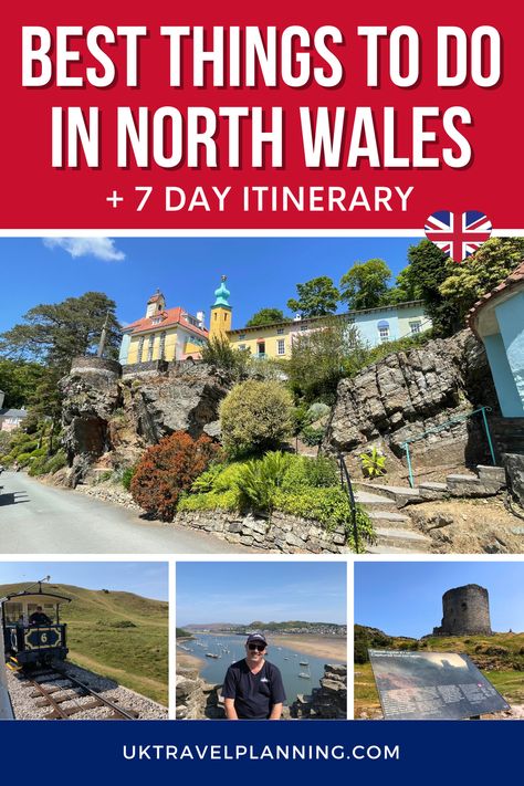 Discover the best things to do in North Wales with our 7-day itinerary. Explore stunning landscapes, historic sites, and charming villages. Perfect for planning an unforgettable week in North Wales. Click to start your adventure! Wales Itinerary, 7 Day Itinerary, Heritage Railway, Wales Travel, Itinerary Planning, Stunning Landscapes, Snowdonia, North Wales, Uk Travel