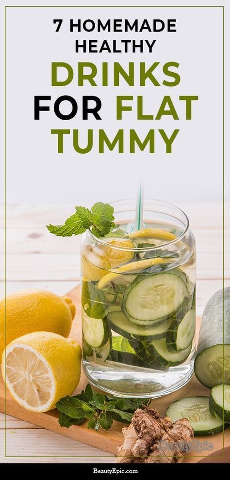 Flat Belly Drinks, Flat Belly Diet, Fat Burning Smoothies, Diet Drinks, Homemade Drinks, Fat Burner Drinks, Drinks Recipes, Healthy Smoothie, Flat Tummy