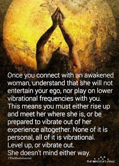 Once You Connect With An Awakened woman - https://themindsjournal.com/once-you-connect-with-an-awakened-woman/ Image Couple, Divine Feminine Spirituality, Awakening Quotes, Life Quotes Love, Spiritual Wisdom, New Energy, Empath, Divine Feminine, Spiritual Journey