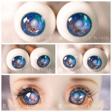 AAW-2-Resin Eyes(Only one) In stock - stacyspinkocean.com Resin Eyes, Beautiful Eyes Color, Korean Eye Makeup, Art Essentials, Fantasy Hair, Polymer Clay Dolls, Living Dolls, Jointed Dolls, Anime Eye Drawing