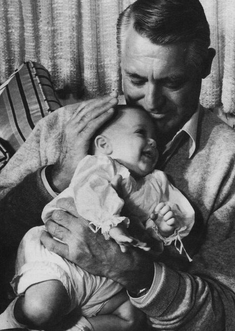 Cary Grant and daughter Jennifer Jennifer Grant, Gary Grant, Robert Downey Jr., North By Northwest, Baby News, Jon Stewart, I Love Cinema, Ingrid Bergman, Katharine Hepburn