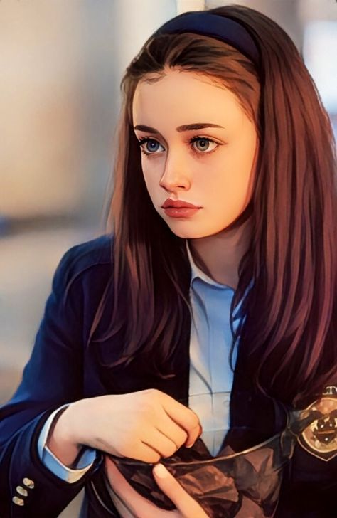 Rory Gilmore Rory Gilmore Fanart, Rory Gilmore Drawing, Gilmore Girls Fanart, Illustration Art Girl, Rory Gilmore, Drawing Inspo, Character Portraits, Gilmore Girls, Anime Memes