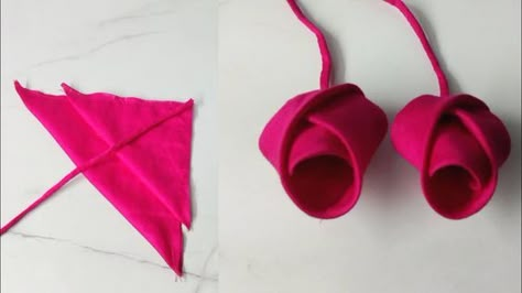 Diy Latkans Saree Blouse, Latkan For Blouse Handmade, Tassle Making Diy, Fabric Latkan For Blouse, Latkan Designs For Blouse, Latkans For Blouse Handmade, Fabric Origami Tutorial, Latkan For Blouse, Latkan Designs