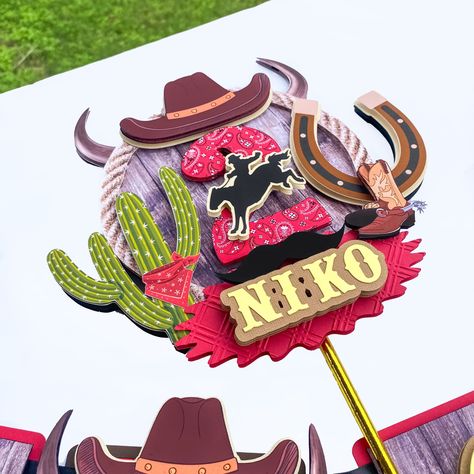 Rodeo Banner, Western Banner, Cowboy Banner, TWO Rodeo Banner, Rodeo Birthday Decor, Cowboy Birthday Party, Western Theme, Country Theme #cowboyparty #cowboycaketopper #cowboybanner #rodeoparty #rodeobirthday #westernparty #countrytheme #cowboytheme #twobirthday #boybirthdayparties #boybirthdayparty #boybabyshowerthemes #boybirthdaycake My First Rodeo Cake Topper, First Rodeo Cake Topper, Rodeo Birthday Decor, First Rodeo Cake, Rodeo Cake Topper, Bull Cake, Country Birthday Cakes, Cowgirl Cake Topper, Cowboy Cake Topper