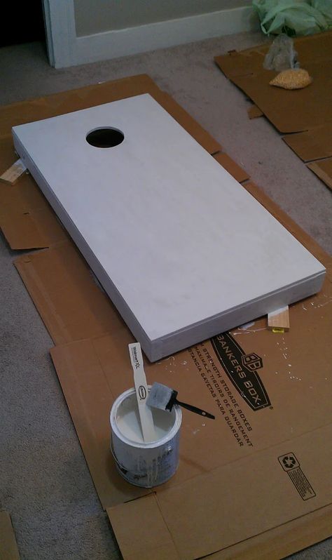 How to Paint Cornhole Boards: DIY Tips - HobbyLark Paint Cornhole Boards, Cornhole Boards Diy, Cornhole Diy, Painted Corn Hole Boards, Kids Woodworking Projects, Diy Cornhole Boards, Cornhole Boards Designs, Corn Hole Diy, Cornhole Designs