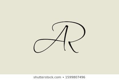 Ra Logo Design, Ar Logo Design, Cursive R, Ra Logo, Ar Logo, Monogramm Alphabet, Letter A Logo, Alphabet Tattoo Designs, Alphabet Letters Design