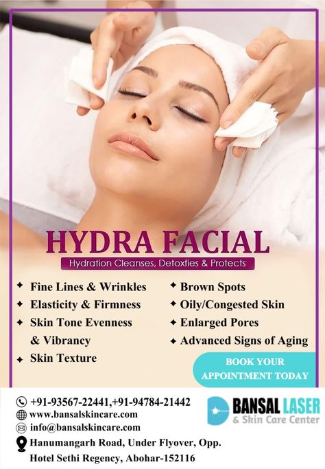 Facial Benefits, Skin Care Center, Hydra Facial, Krishna Drawing, Bridal Makeup Images, Congested Skin, Makeup Images, Ad Ideas, Enlarged Pores